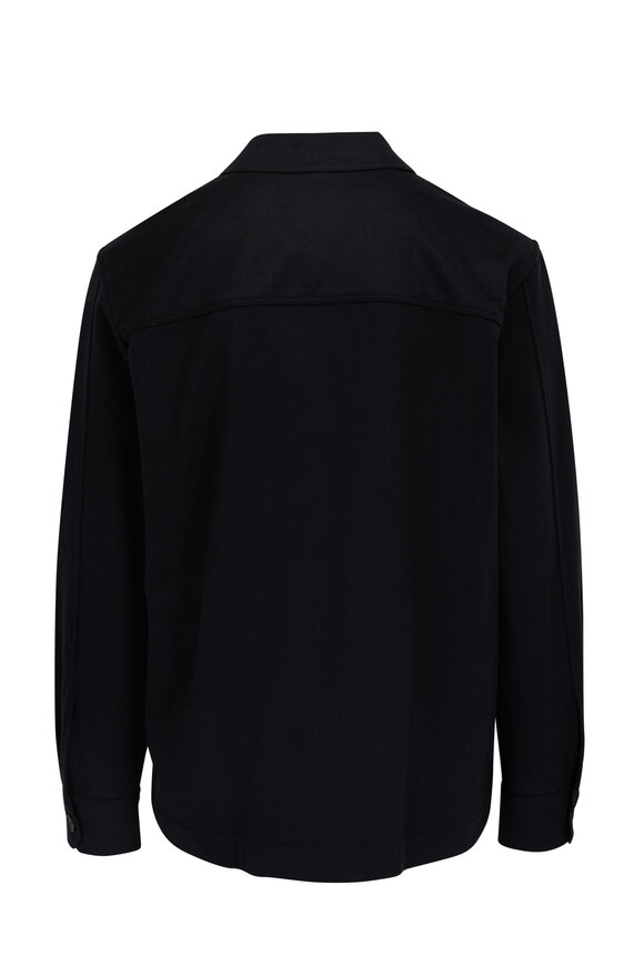 Paul Smith - Navy Blue Wool Shacket