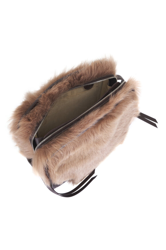Loewe Medium Amazona 180 Brown & Chestnut Top Handle Bag - view 6