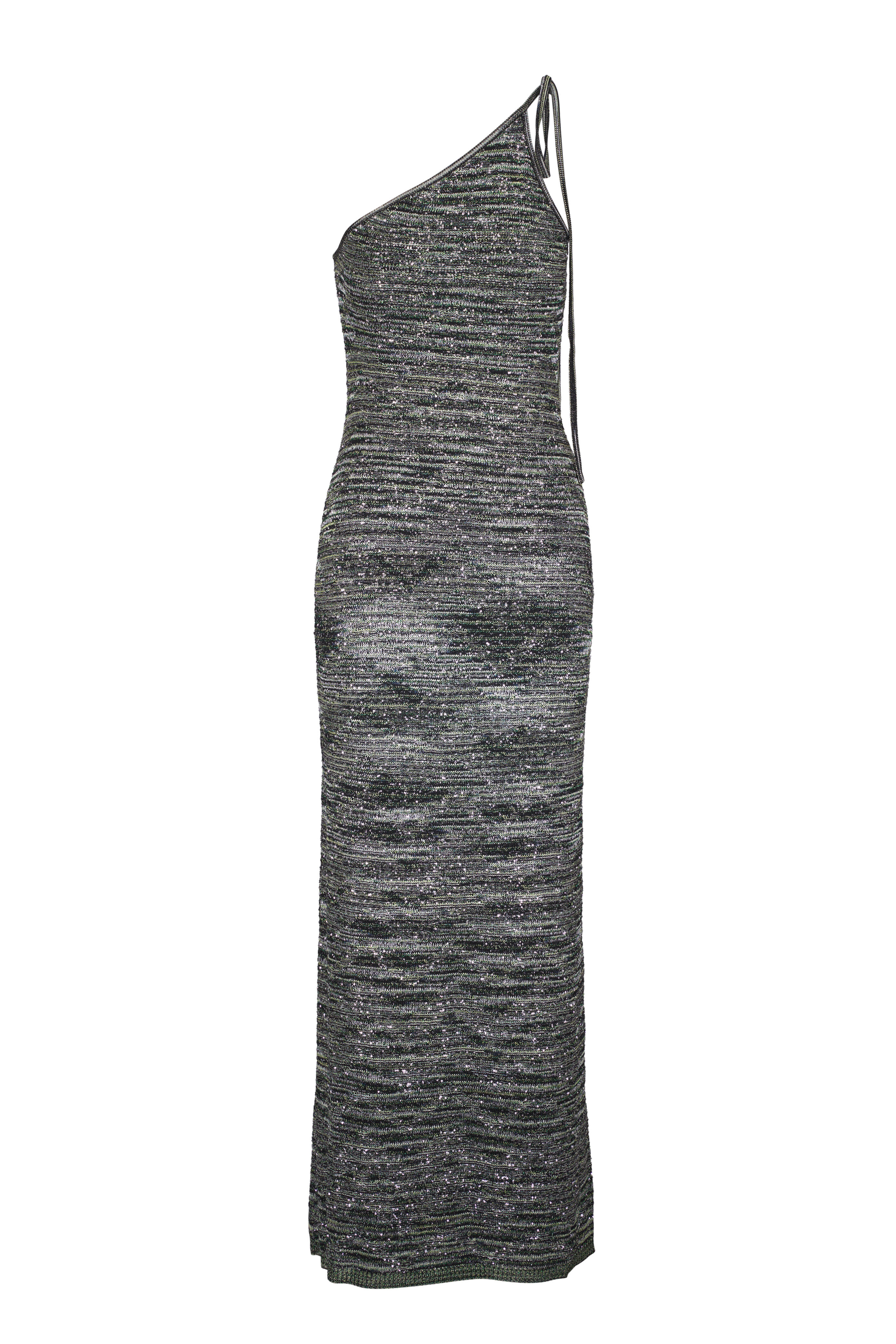 MISSONI ミッソーニ オレンジタグ ヘンリーネック ロングニット