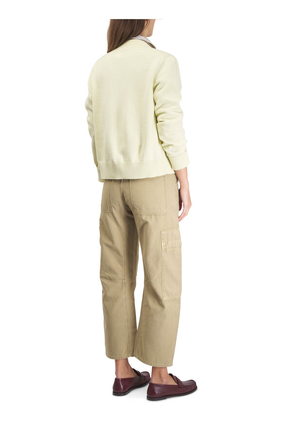 Citizens of Humanity Marcelle Gobi Khaki Low Slung Easy Cargo Pant - view 6
