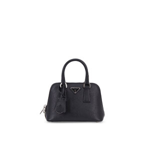 Prada - Black Saffiano Mini Crossbody Bag | Mitchell Stores