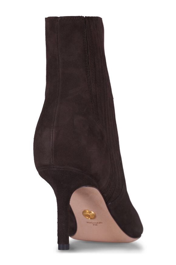 Veronica Beard Lisa Espresso Suede Boot, 70mm - view 4