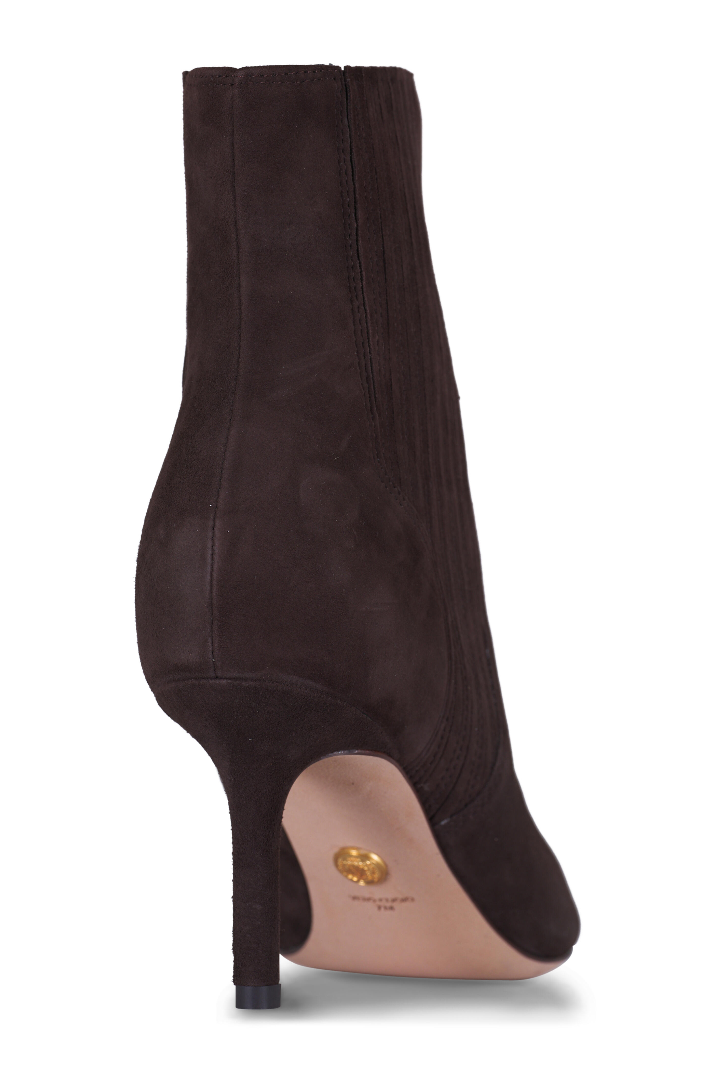 Veronica Beard - Lisa Espresso Suede Boot, 70mm