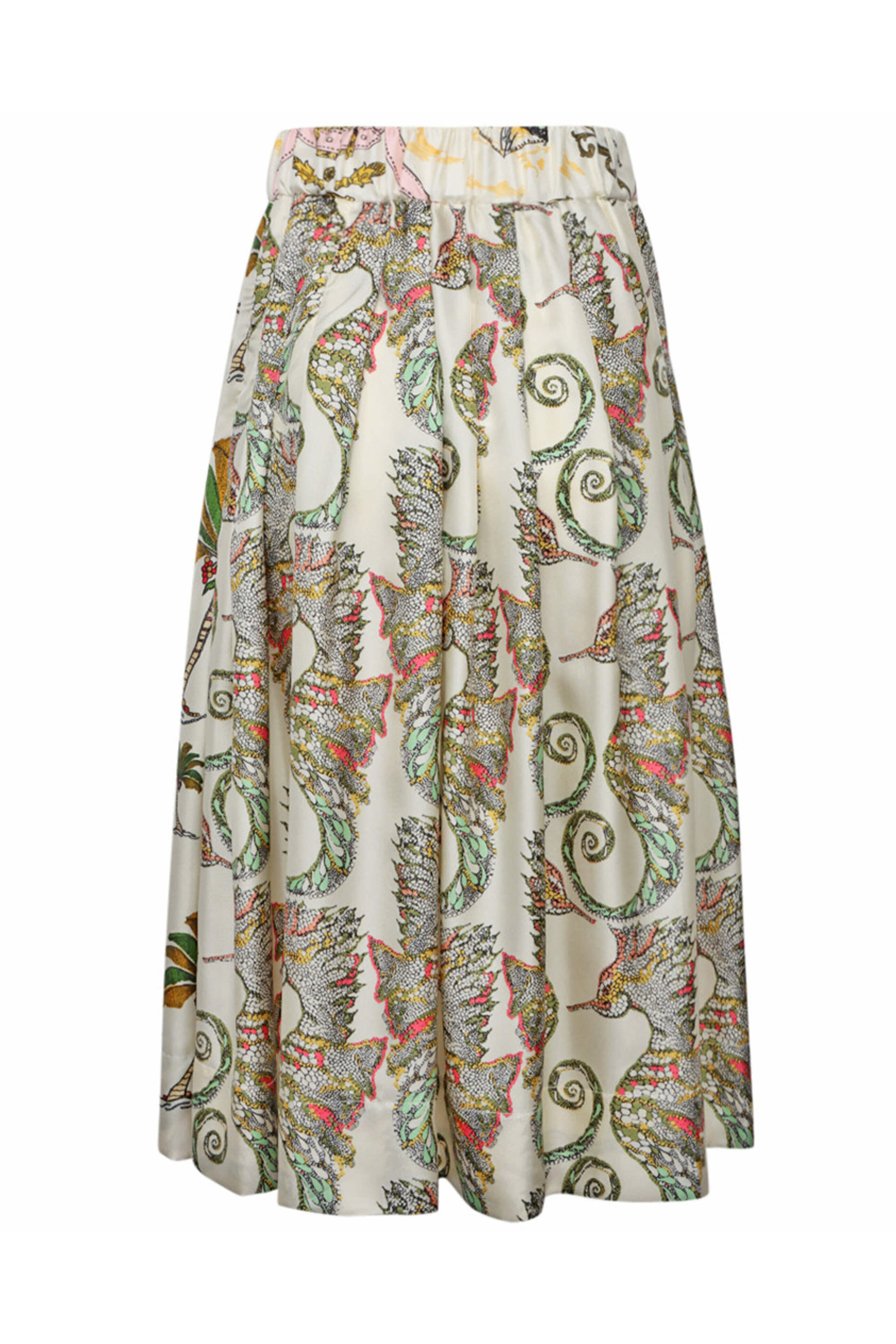 La Prestic Ouiston - Palmier Ecru Venise Skirt