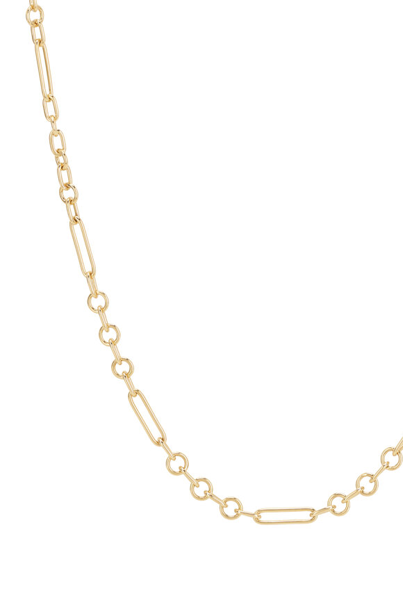 Foundrae - Fine Mixed Clip Chain Necklace