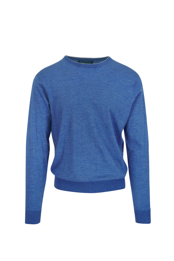 Raffi - Midnight Cotton Henley | Mitchell Stores