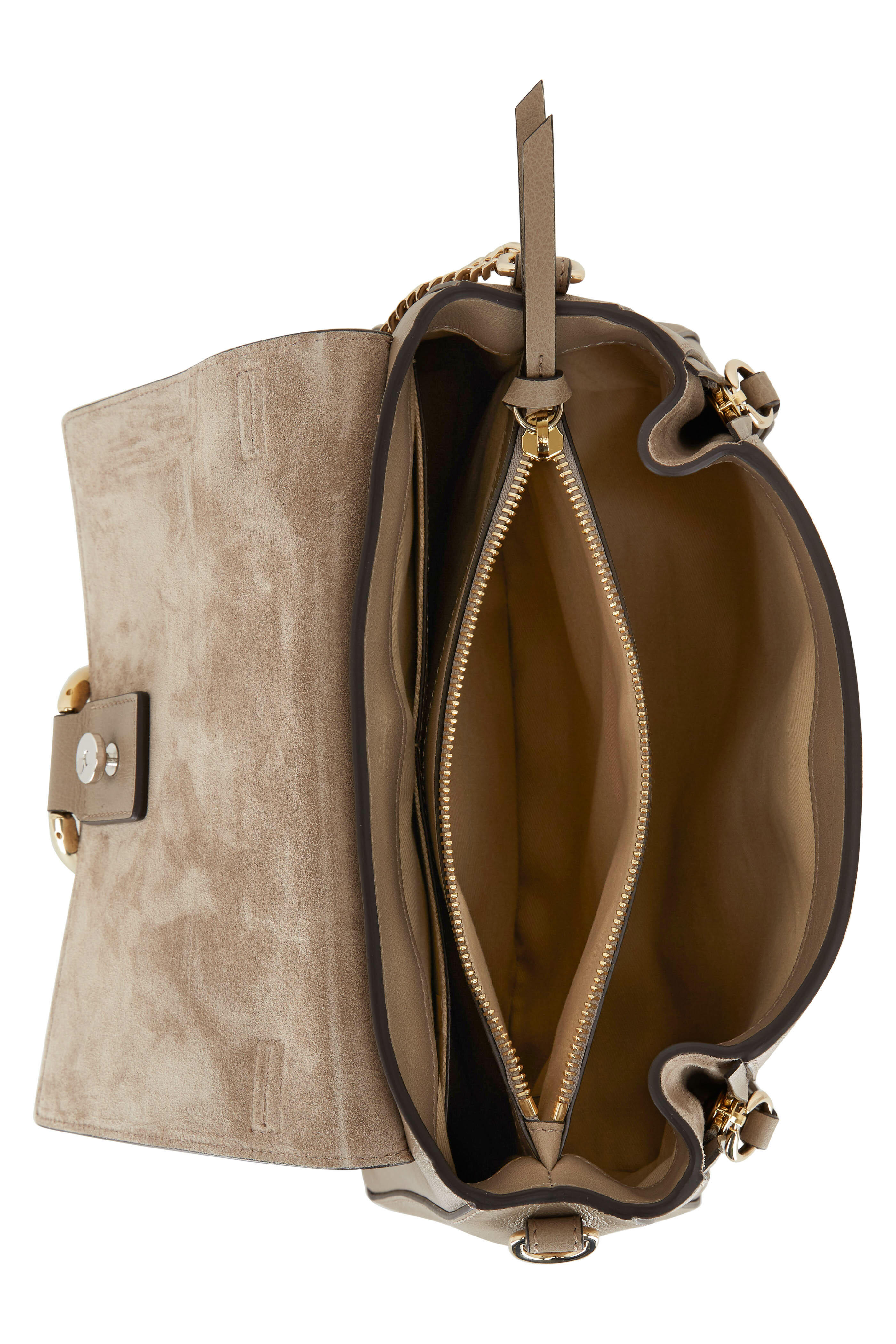 NEW! CHLOE Faye Shoulder Bag- Motty Grey $1850 SOLD OUT STYLE!