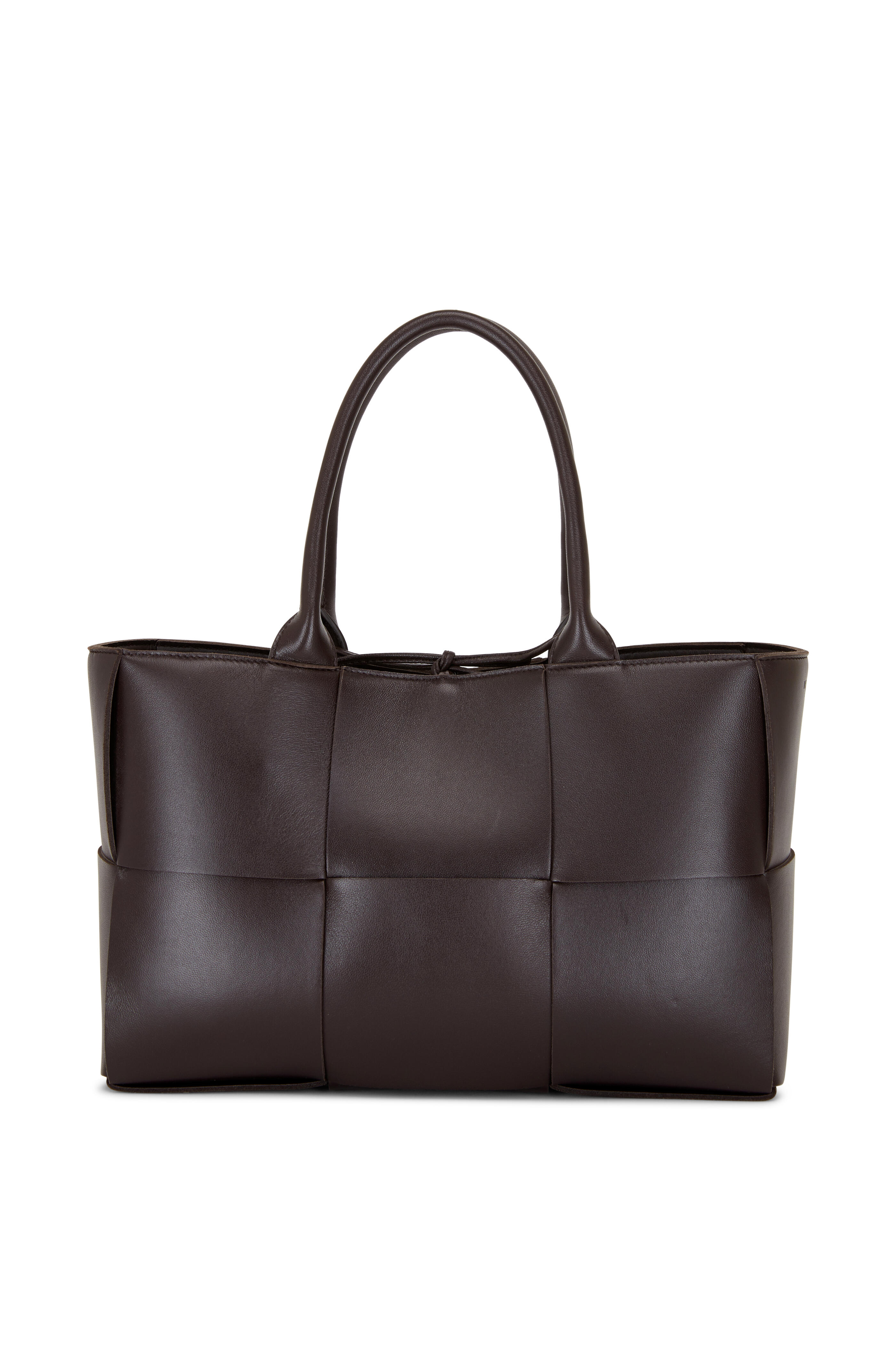 Bottega Veneta - Arco Fondant Wide Woven Leather Tote