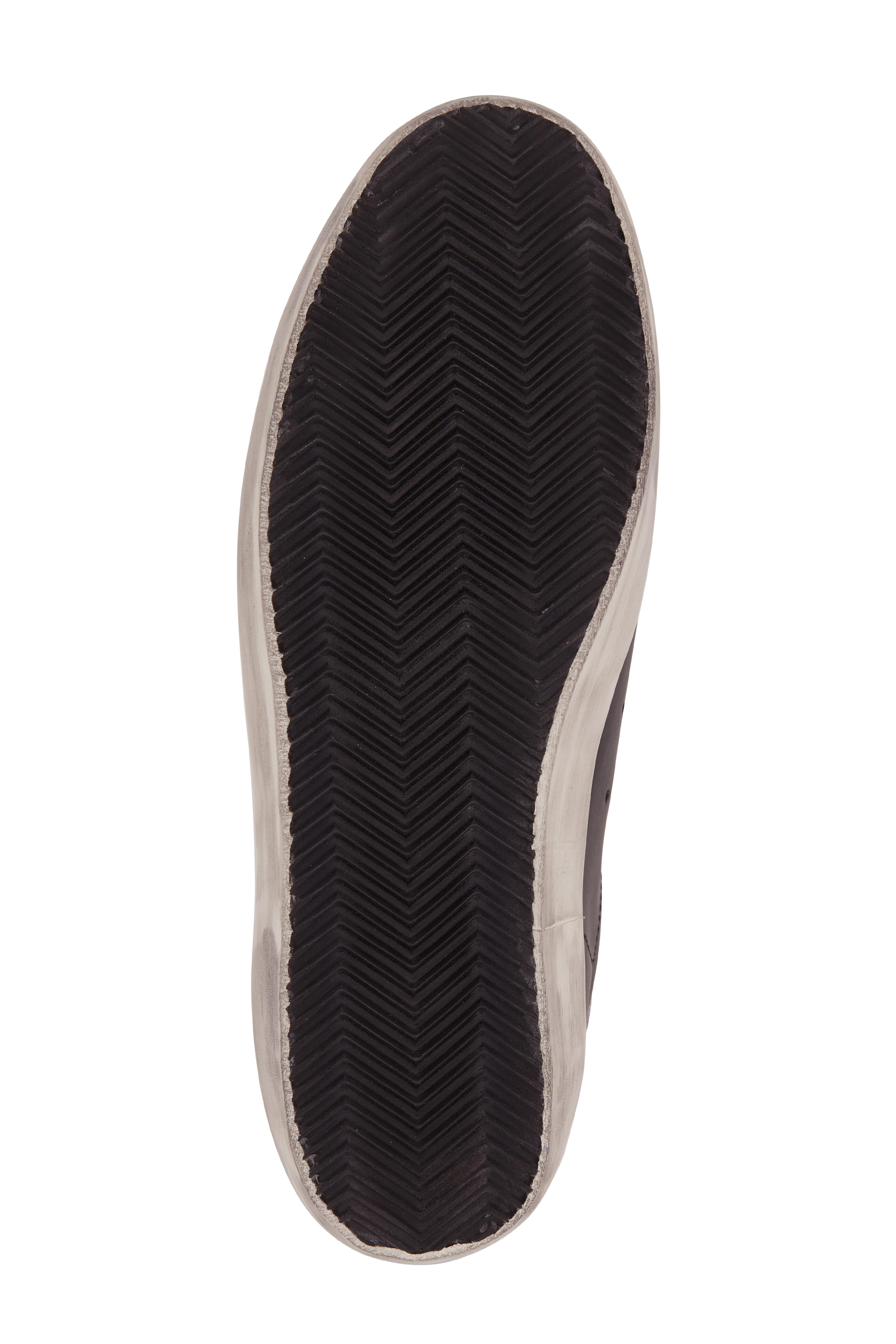 Golden Goose - Super-Star Black Leather Sneaker