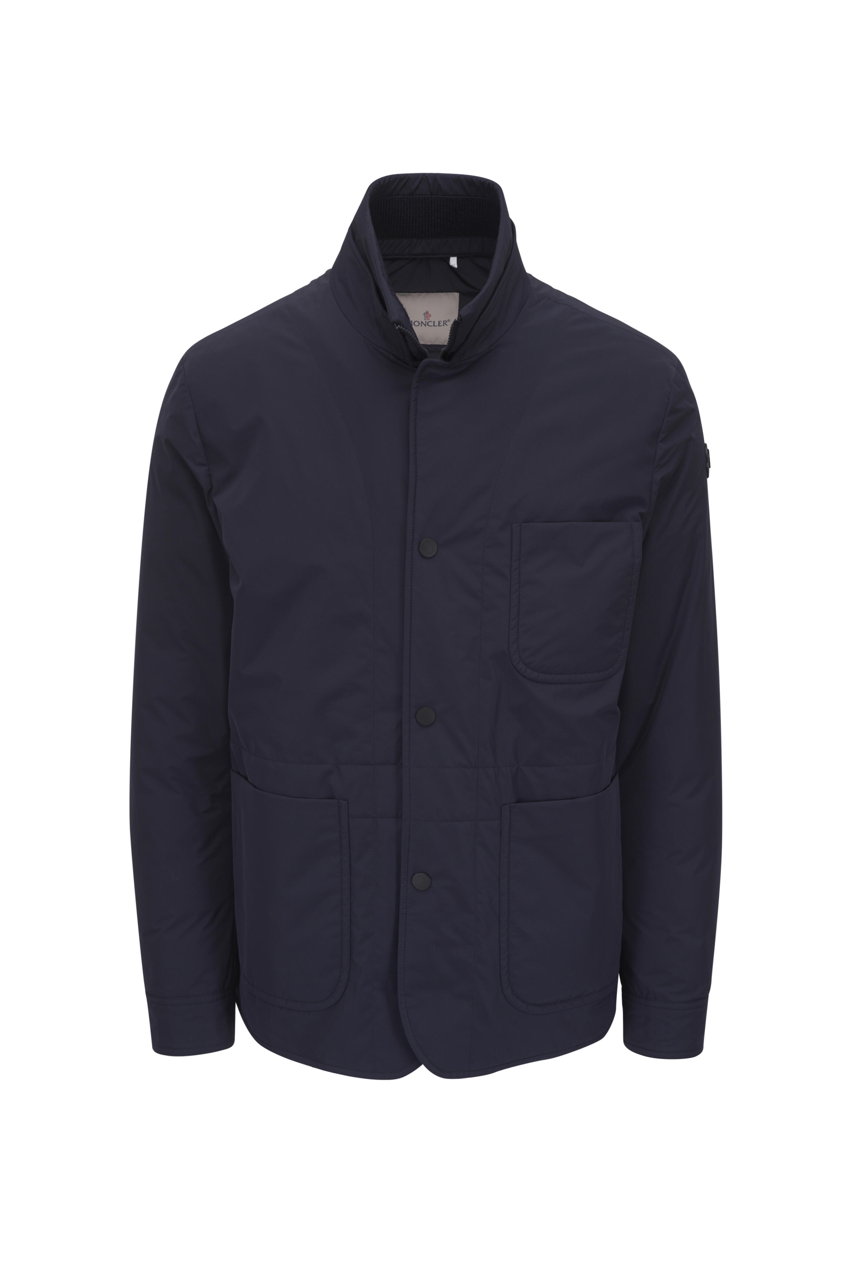 Moncler - Brieuc Navy Water Repellent Jacket | Mitchell Stores