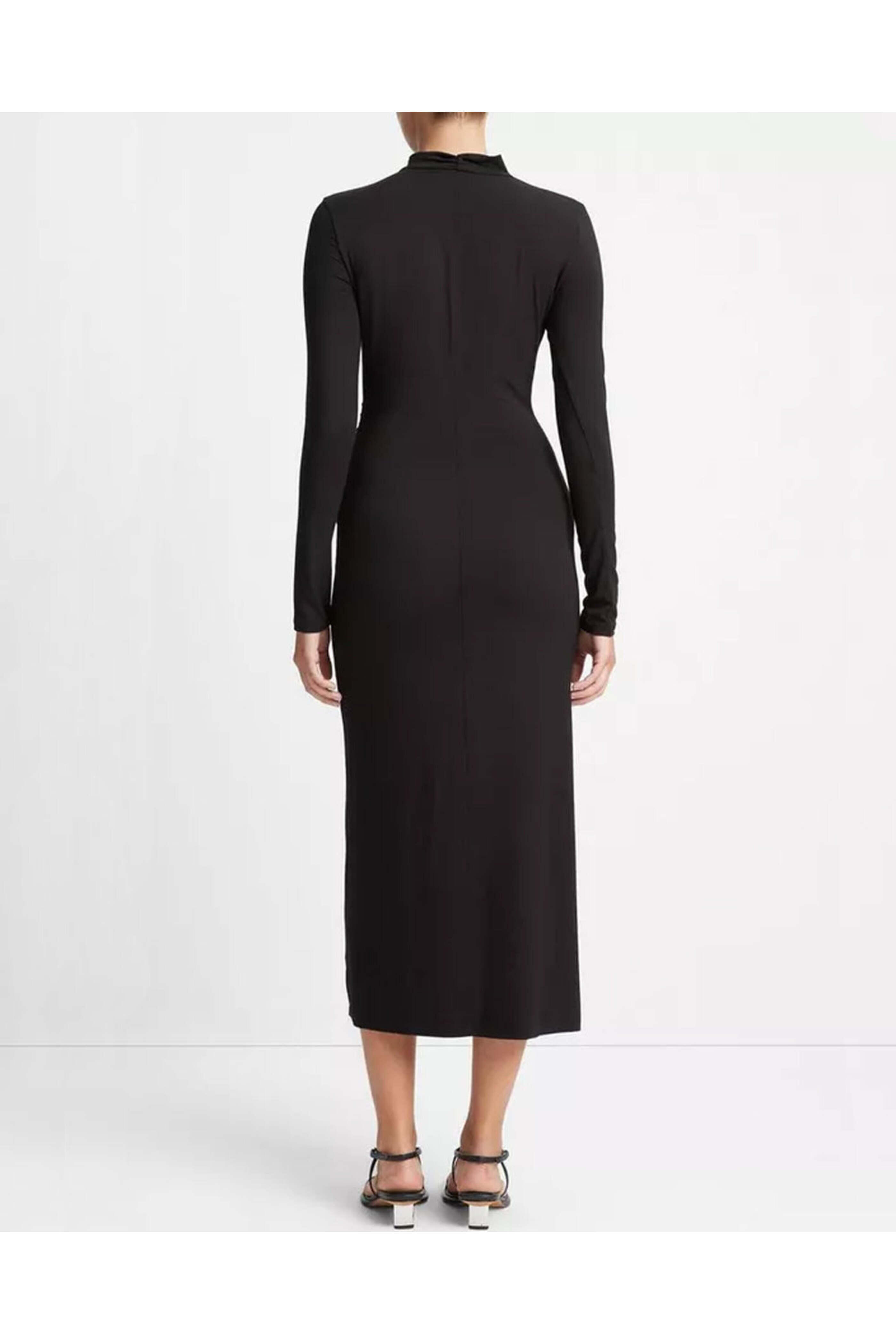 ruched turtleneck dress Ulla Johnson - Ida Long Sleeve Ruched Turtleneck Dress