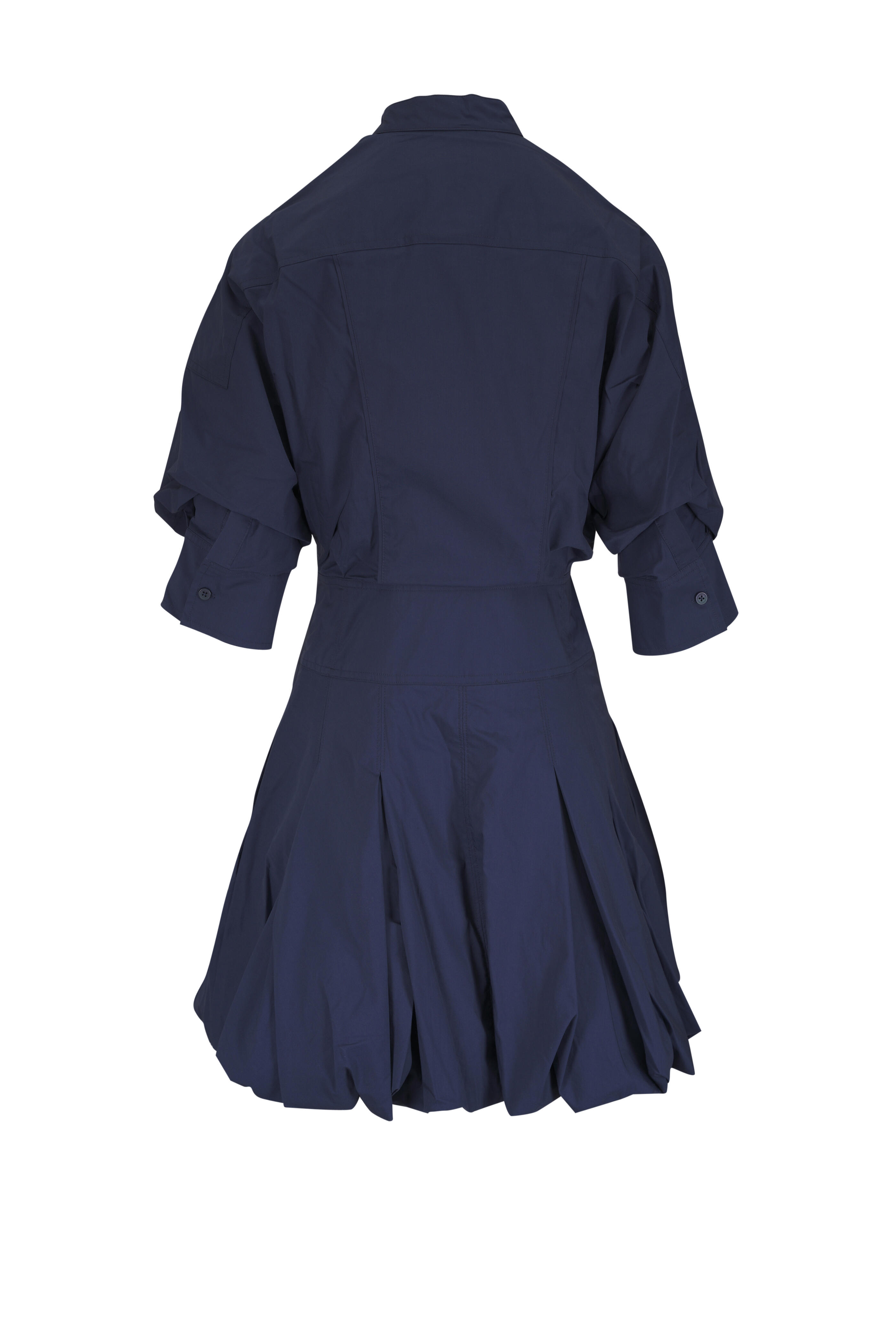 Simkhai - Effie Navy Bubble Mini Dress
