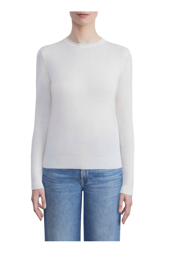 Lafayette 148 New York Cloud Fine Gauge Cashmere Sweater - view 2
