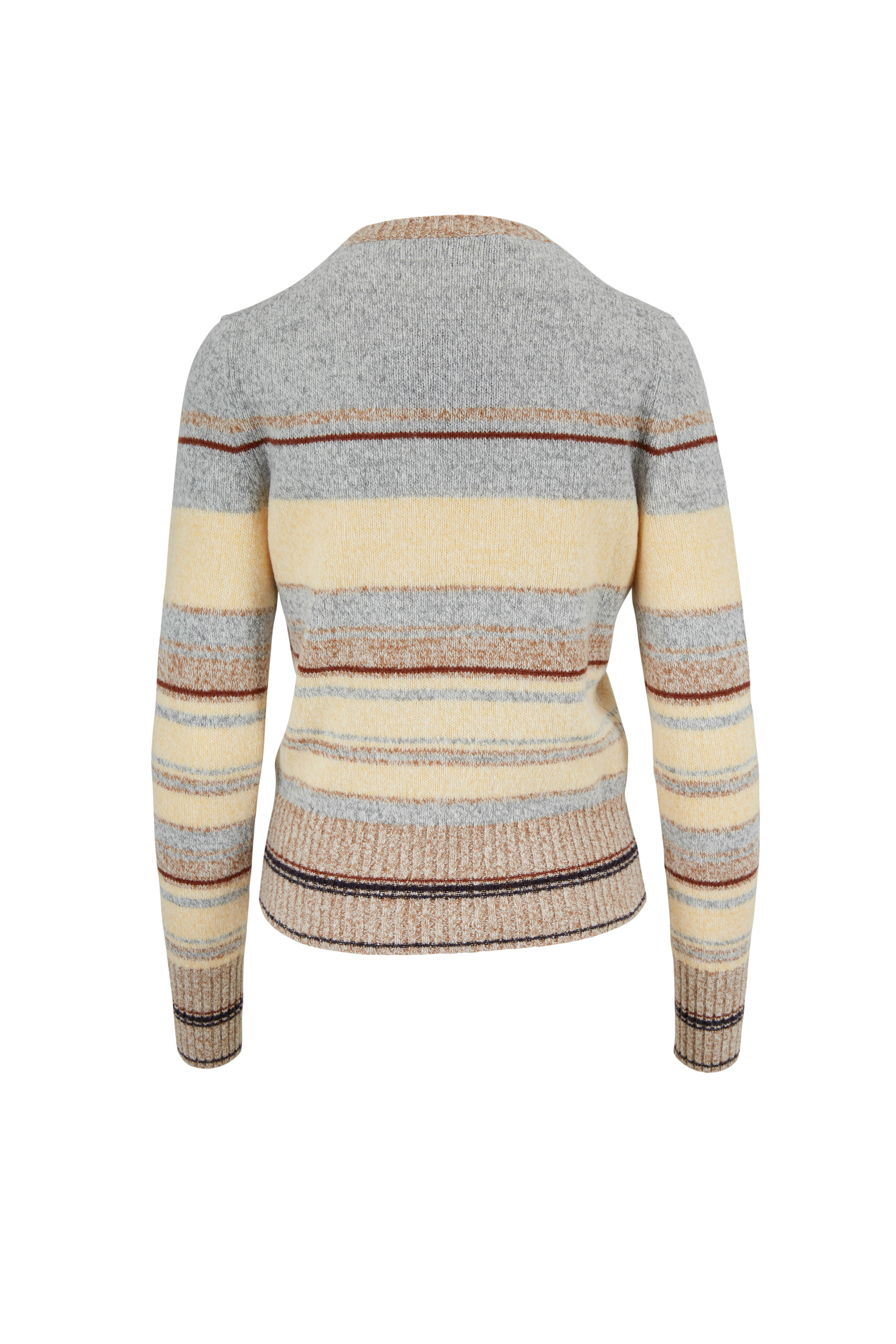Loro Piana - Rigato Butter Cashmere & Wool Striped Sweater