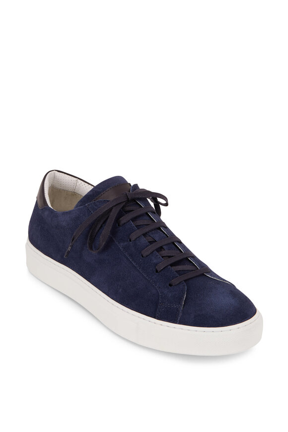 To Boot New York - Jones Navy Suede High-Top Sneaker