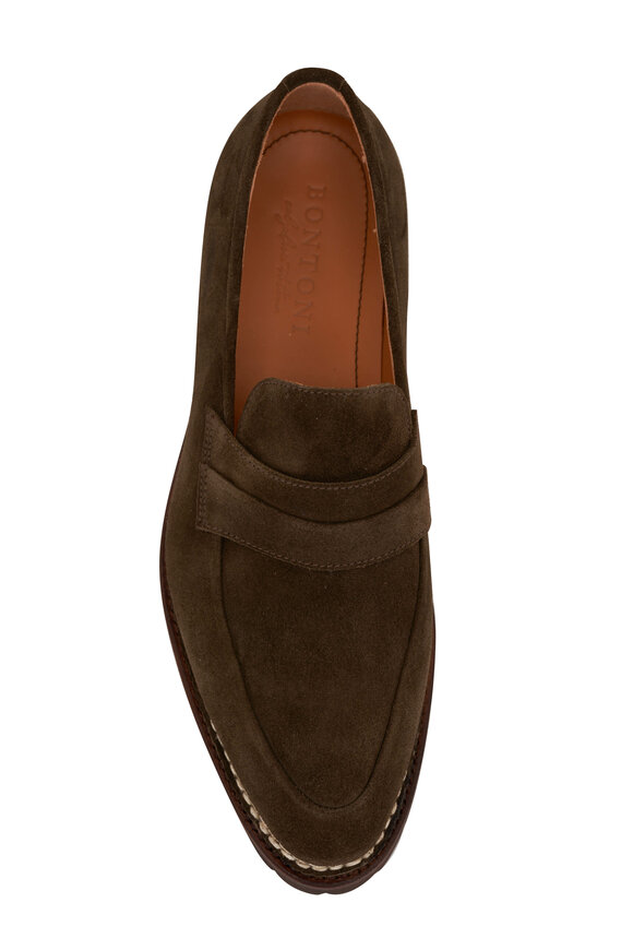 Bontoni - Principe Rivolta Cipresso Suede Loafer