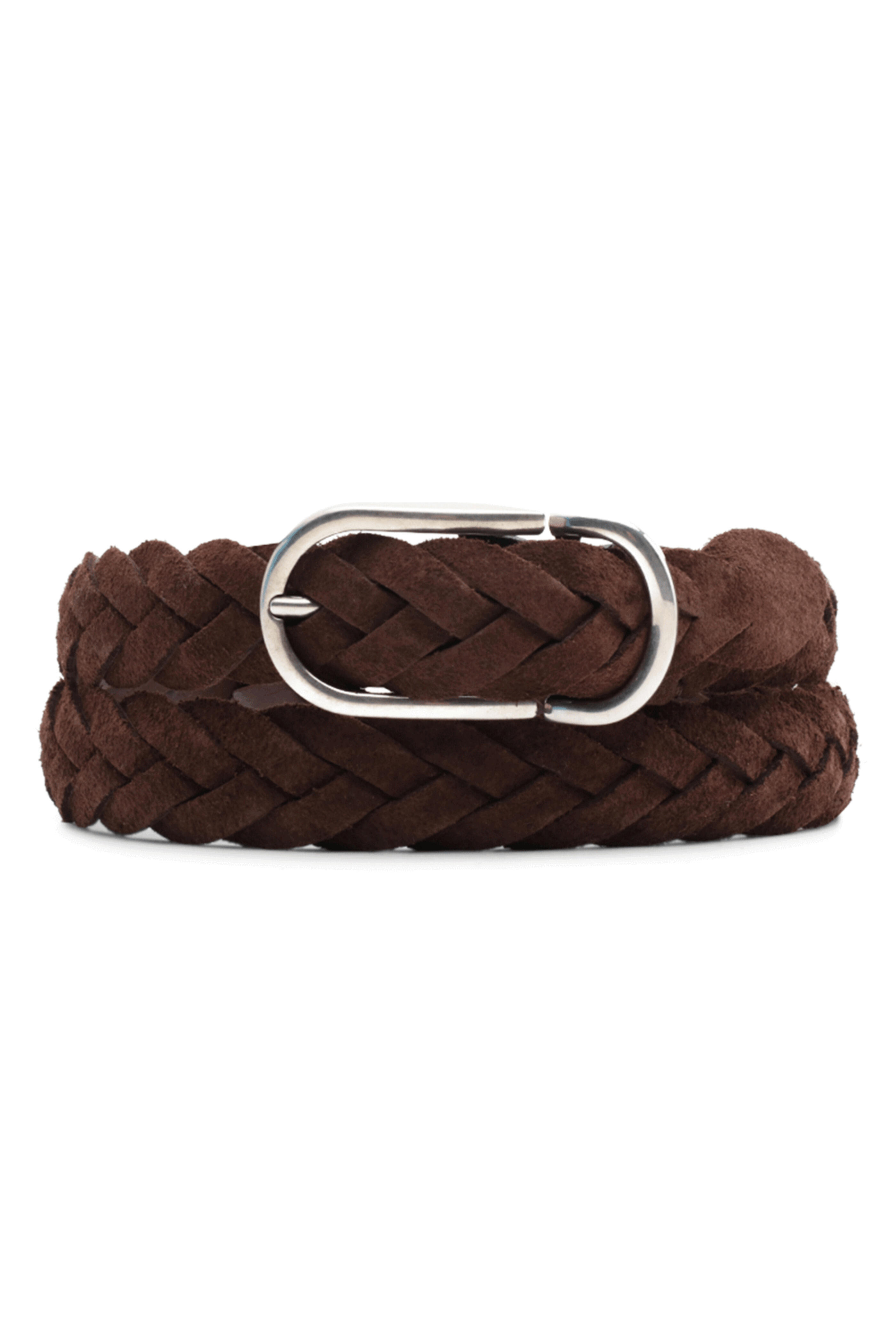 Brunello Cucinelli - Woven Leather Belt in Mustang