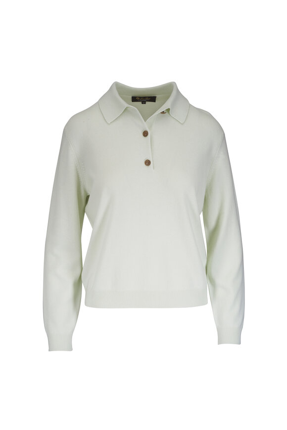 Bottega Veneta - Pistachio Waffle Knit Crewneck Sweater