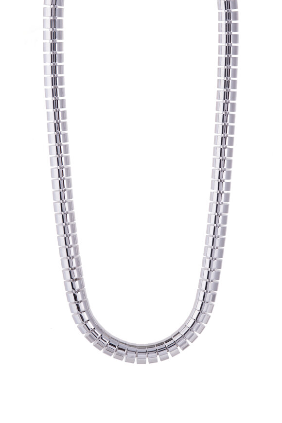 Sidney Garber 18k White Gold Ophelia Link Necklace