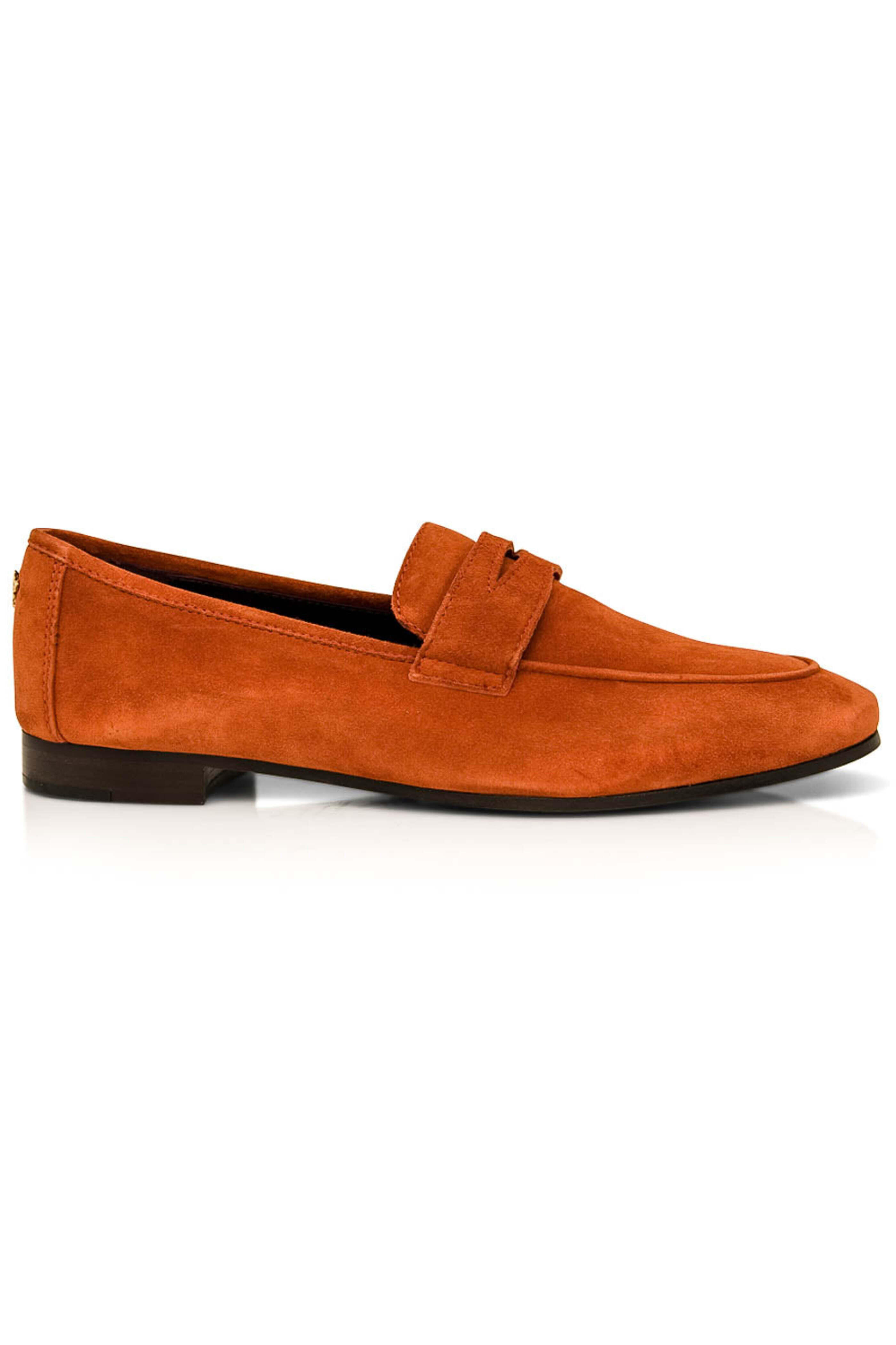 Bougeotte - Amber Suede Flaneur Loafer
