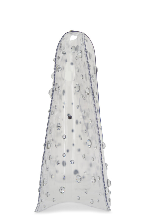 Valextra - Iside Mini Rhinestone Raincoat