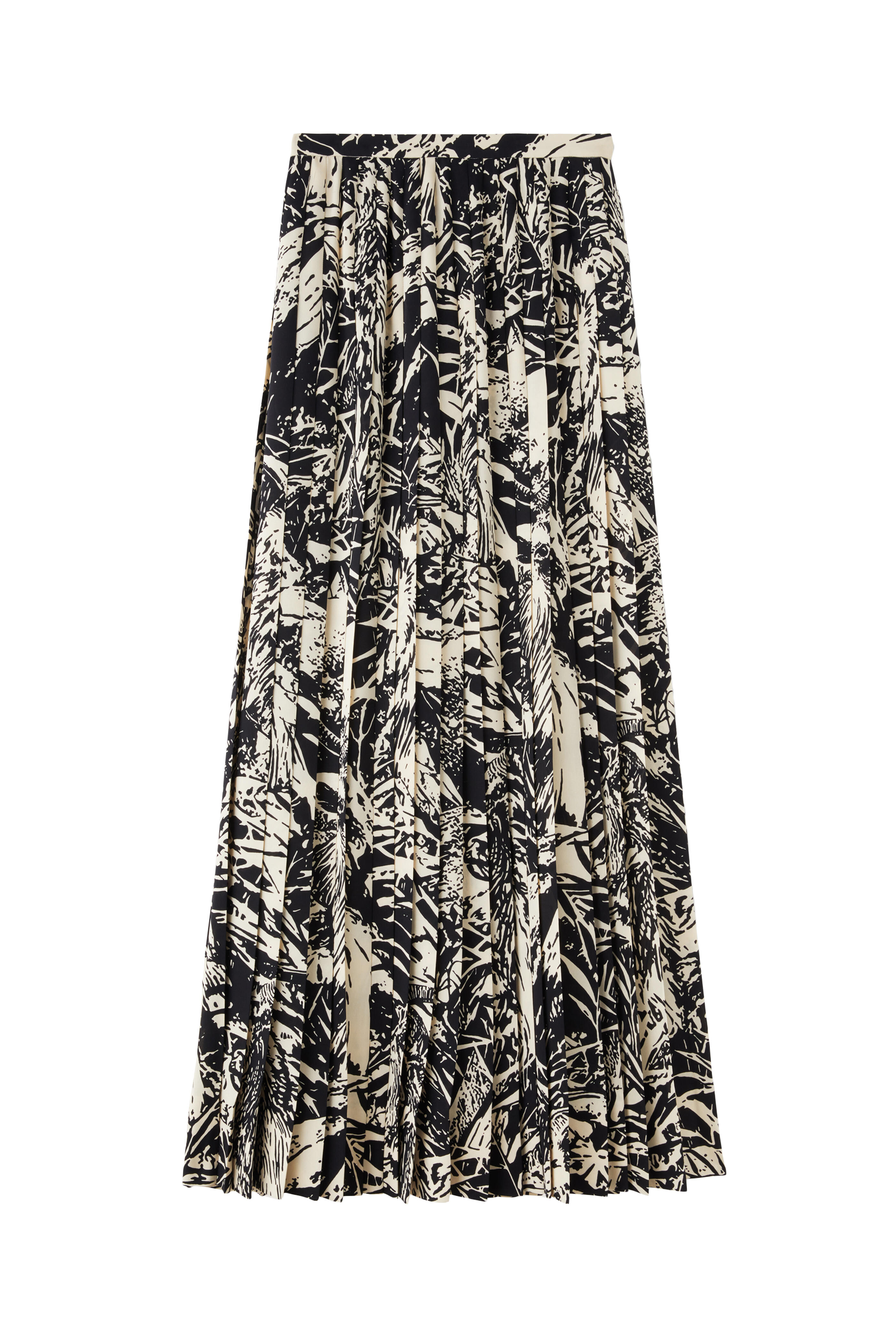 Loro Piana - Clea Rainforest Excellence Pleated Maxi Skirt