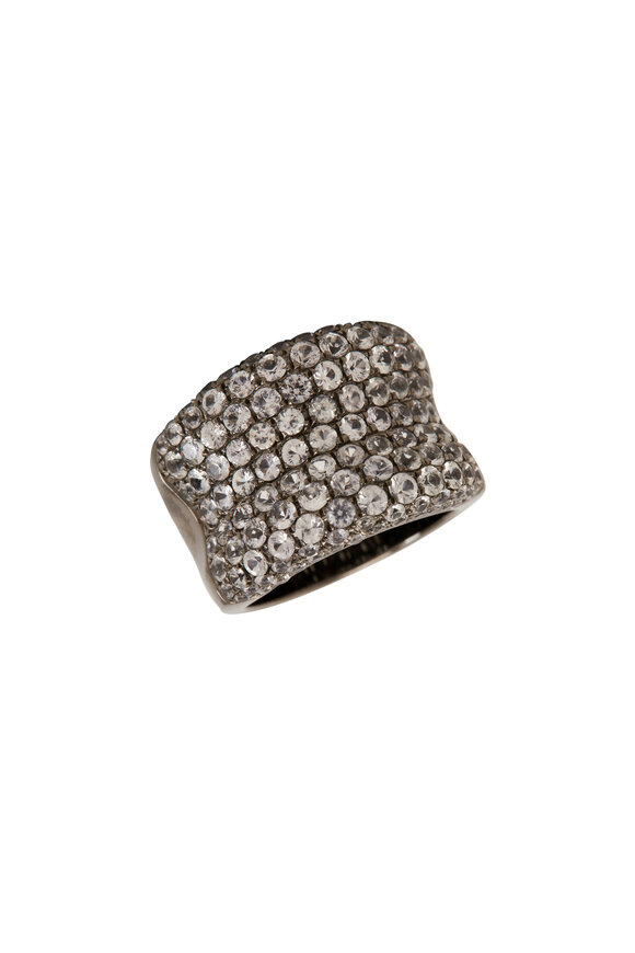 Cairo - Silver White Sapphire Ring