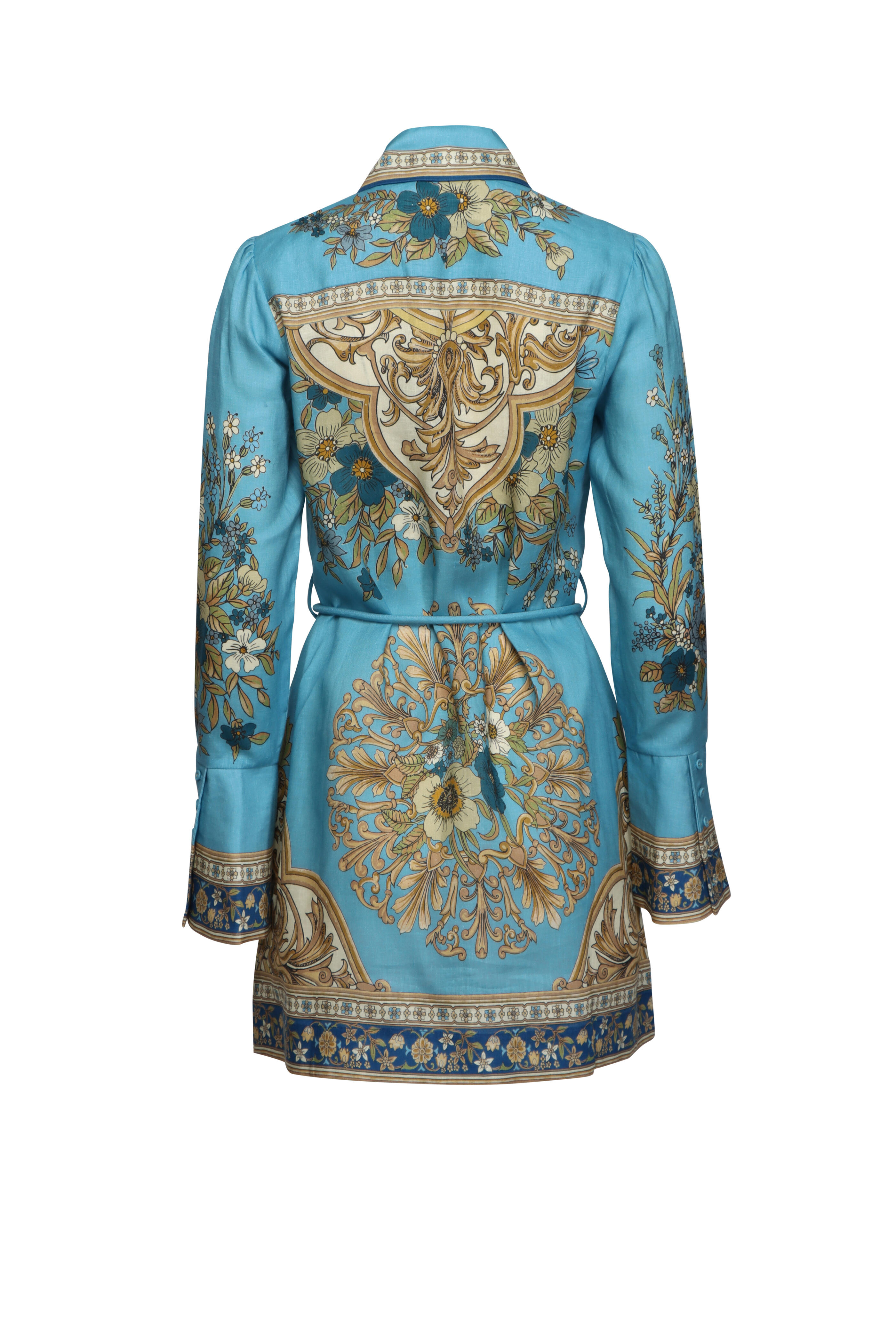 Alémais - Cassie Blue Mini Dress