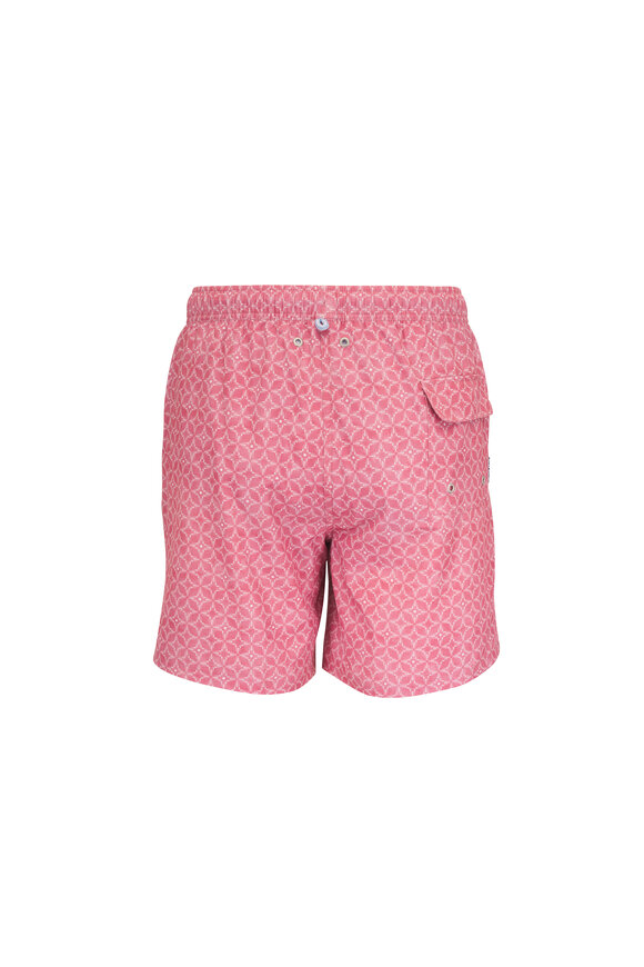 Peter Millar Tails of Summer Coral Swim Trunks - view 2
