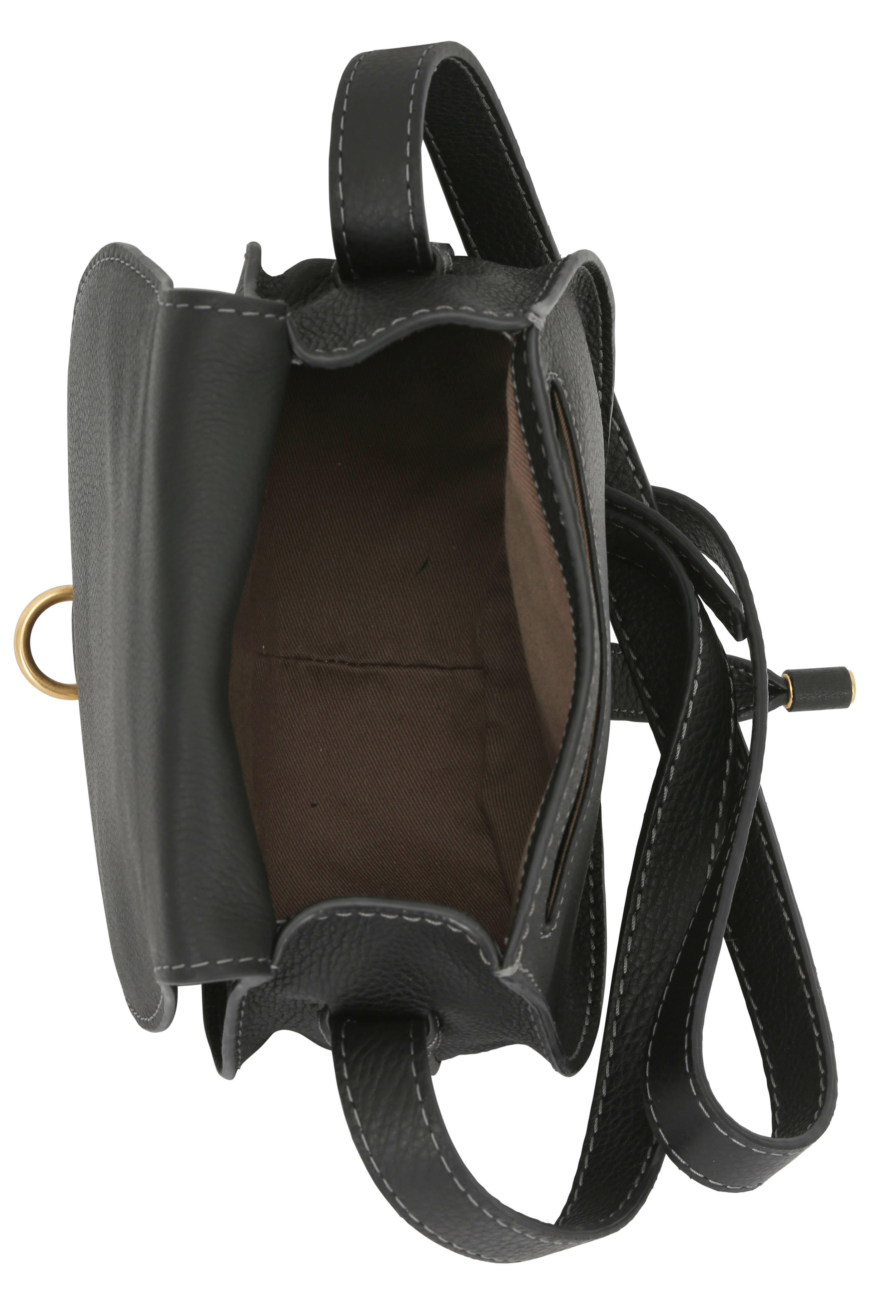 Chloé - Marcie Black Leather Mini Crossbody