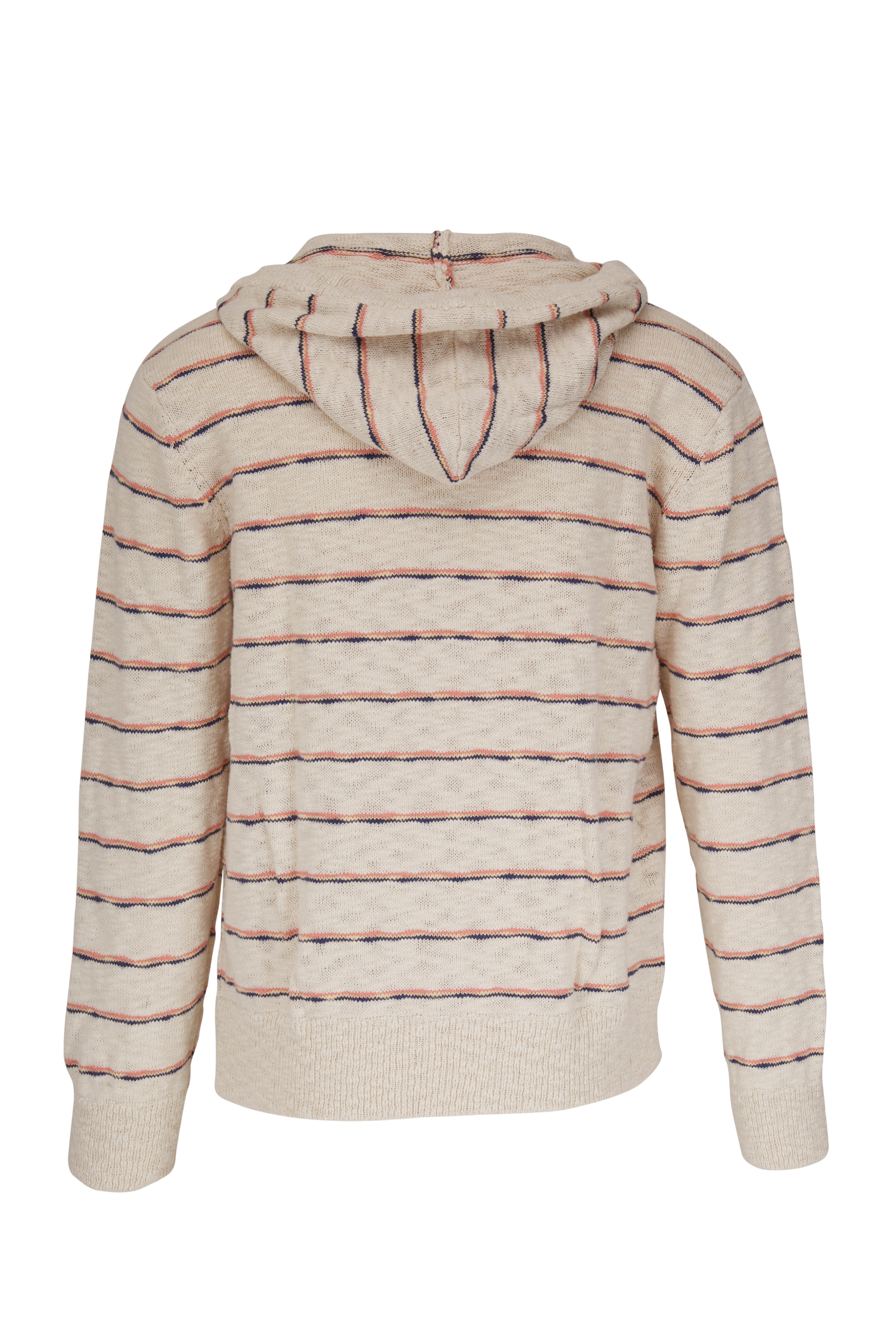 Faherty Brand - Sandy Cove Stripe Poncho Hoodie | Mitchell