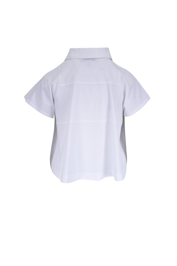 Dorothee Schumacher Sporty Romance White Piqué Polo - view 3