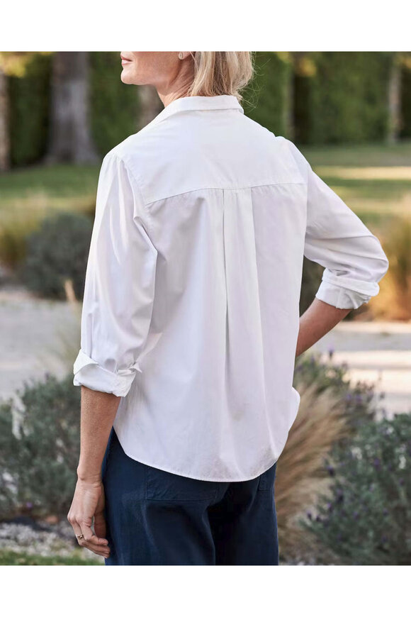 Frank & Eileen White Silvio Woven Button Up - view 3
