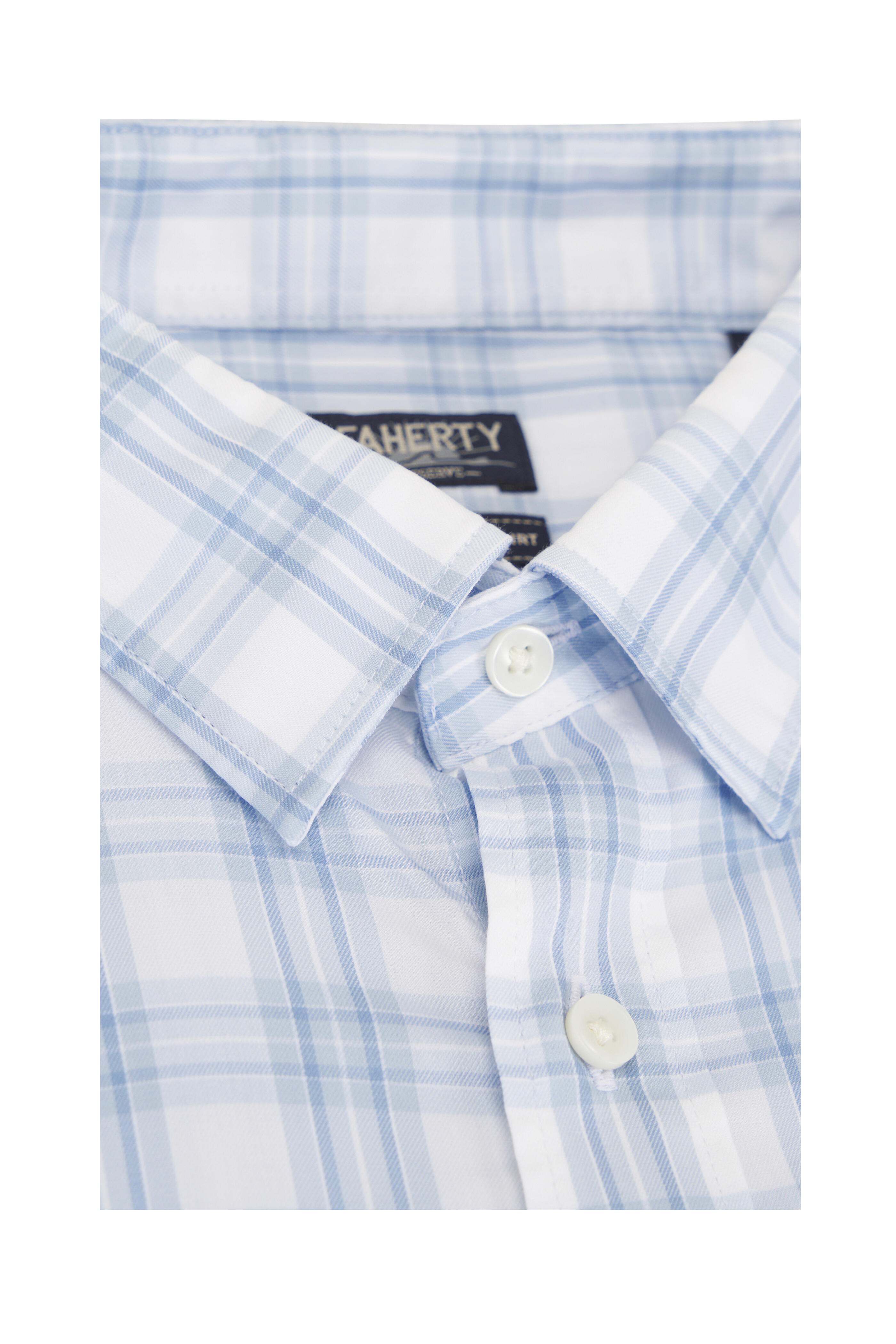 Faherty Brand - Movement™ Sea Horizon Plaid Sport Shirt