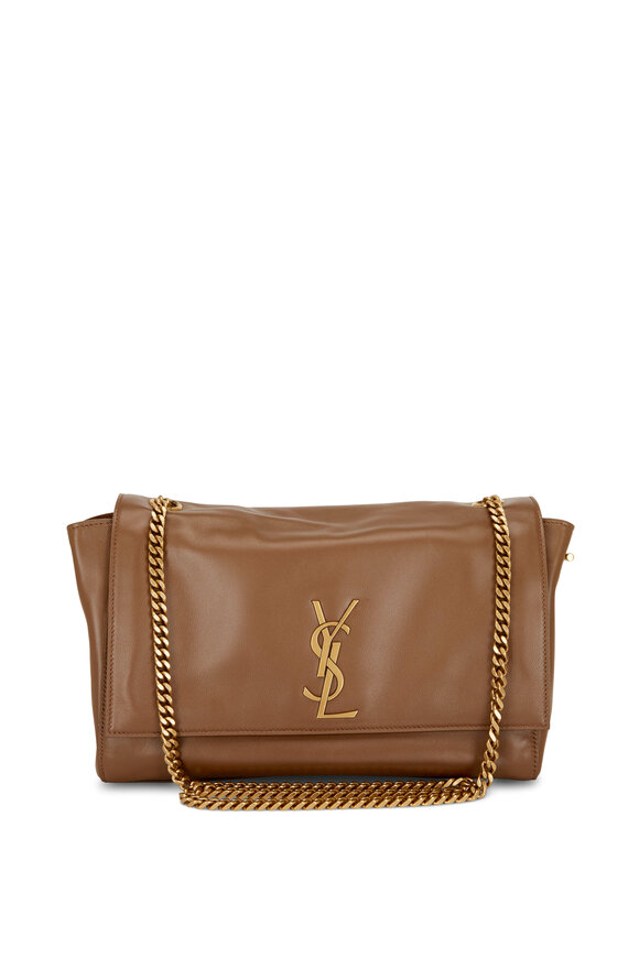 Saint Laurent - Kate Tan Leather Reversible Medium Shoulder Bag