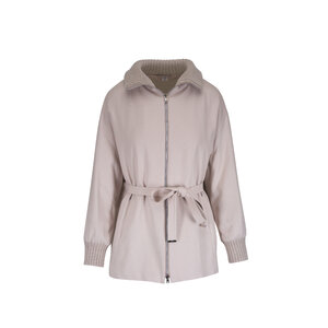 HERNO Stretch Nylon Jacket 50 ベージュ Herno ultralight nylon cape for women pi001781d12017z