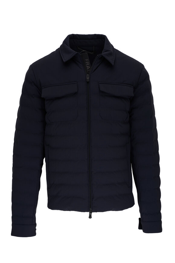 Fradi - Navy Full Zip Trucker Jacket 