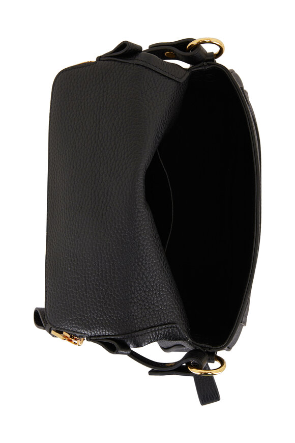 Tom Ford - Jennifer Black Grain Leather Mini Shoulder Bag 