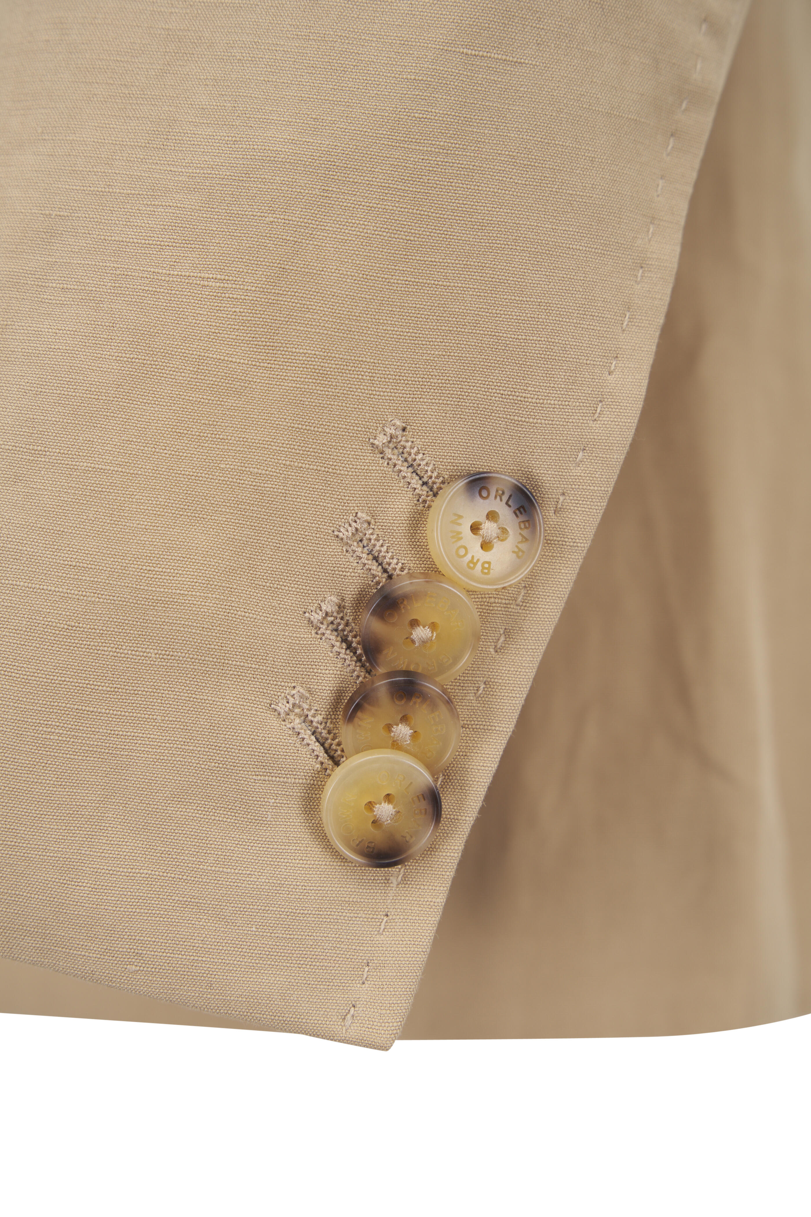 Orlebar Brown - Garret Biscuit Linen & Cotton Sportcoat