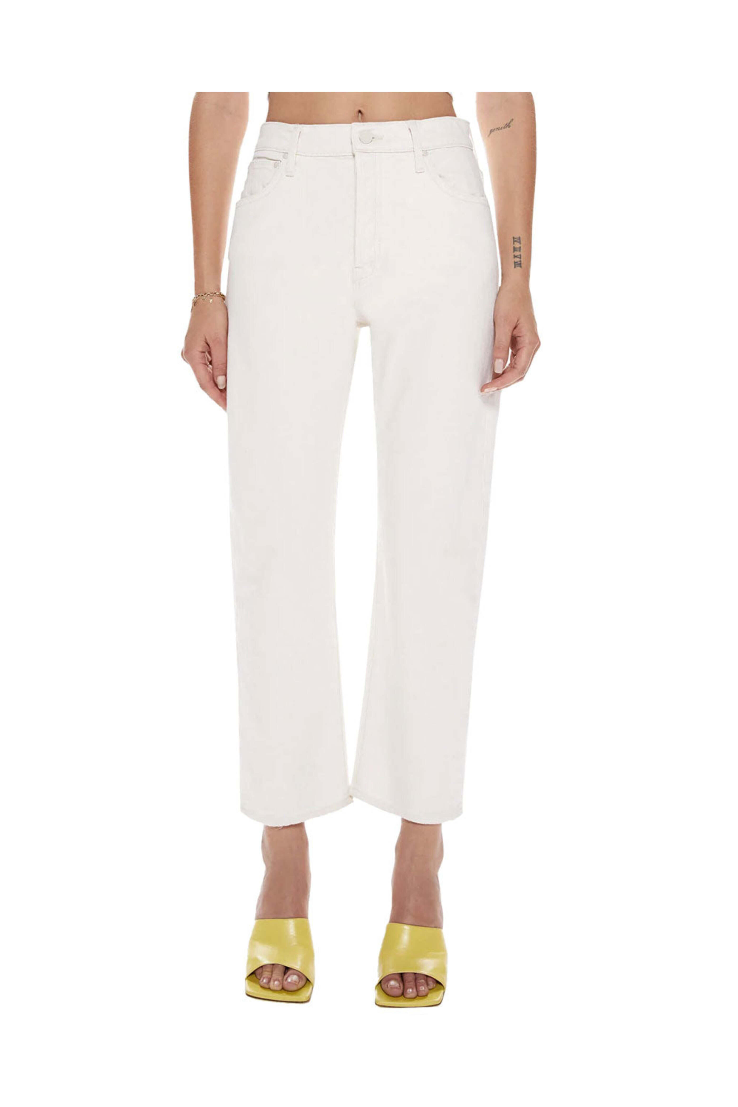 Mother - The Ditcher Crop Jean in Act Natural