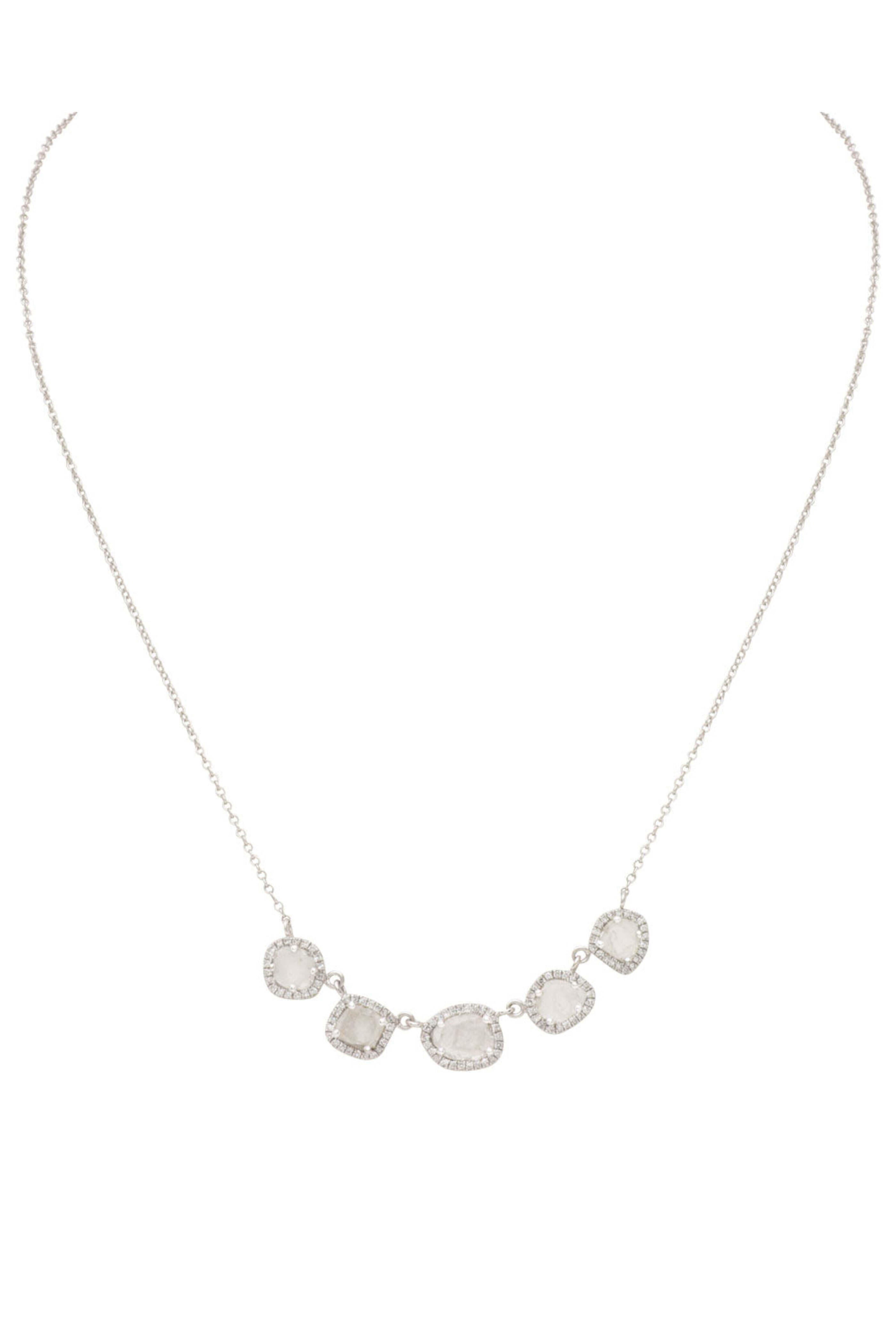 Kai Linz - 5 Slice Diamond Necklace