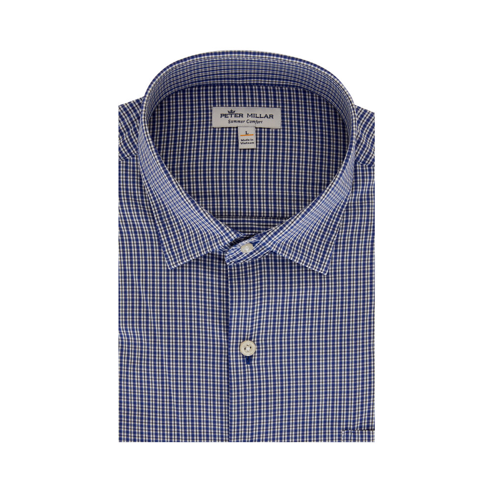 peter millar summer comfort dress shirt Peter Millar Summer Comfort Dress Shirt Mens L Pink Plaid/Checked Buttery  Soft  Whatnot: Shop, Sell, Connect