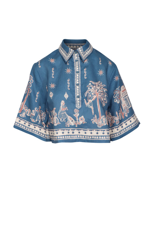 Alémais Acacia Cropped Shirt