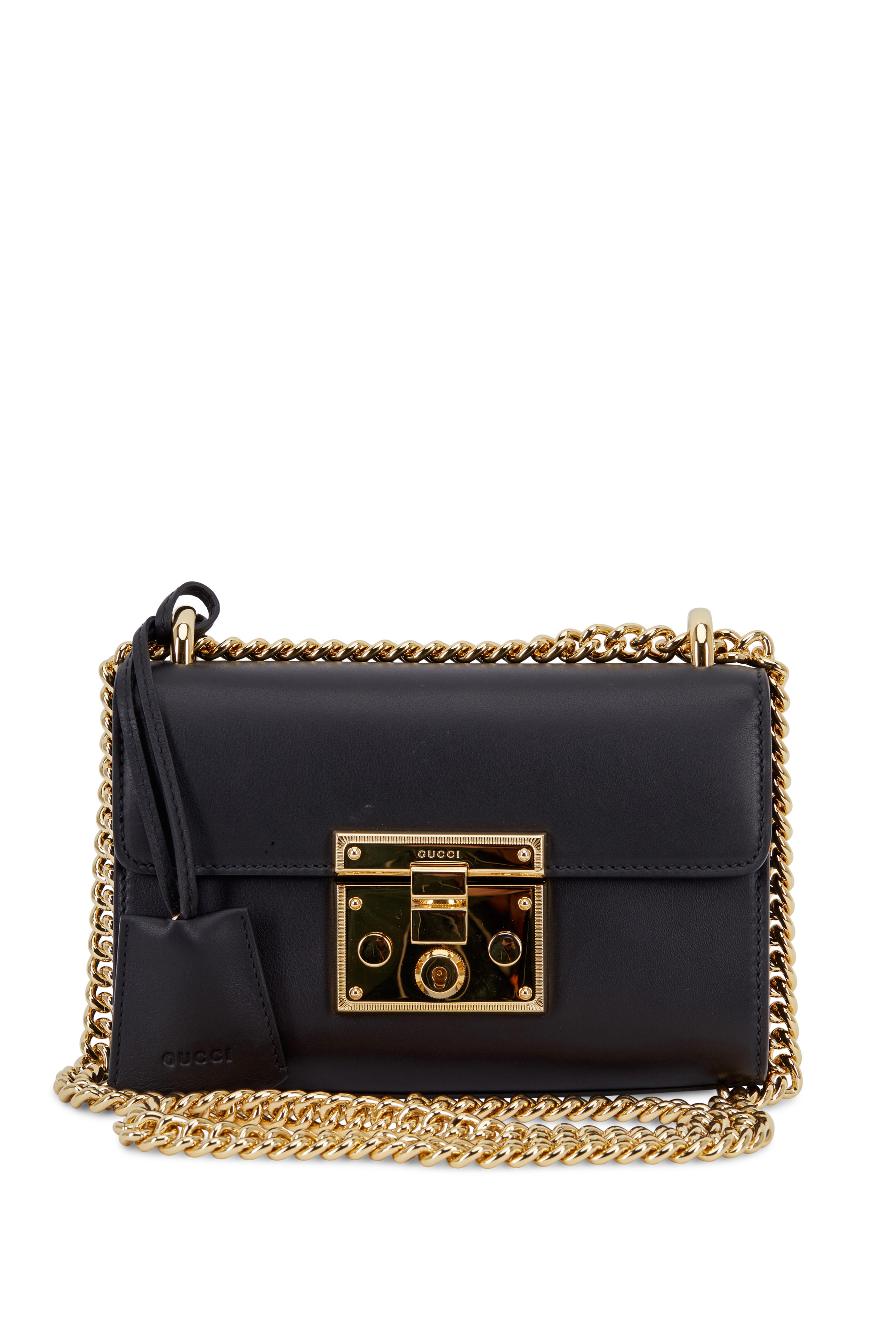 Gucci Padlock Small GG Supreme Canvas Shoulder Handbag
