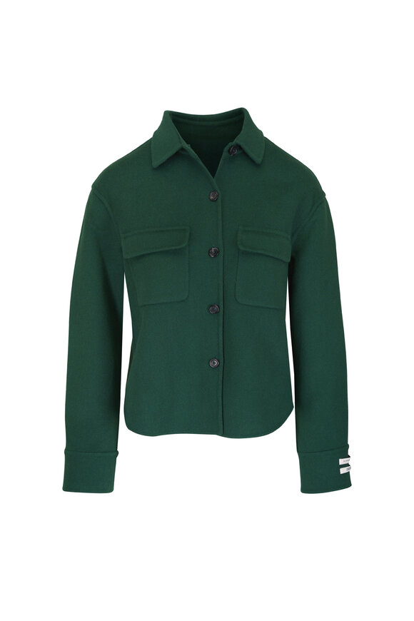 Odeeh Juniper Double Faced Wool & Cashmere Shirt - view 1