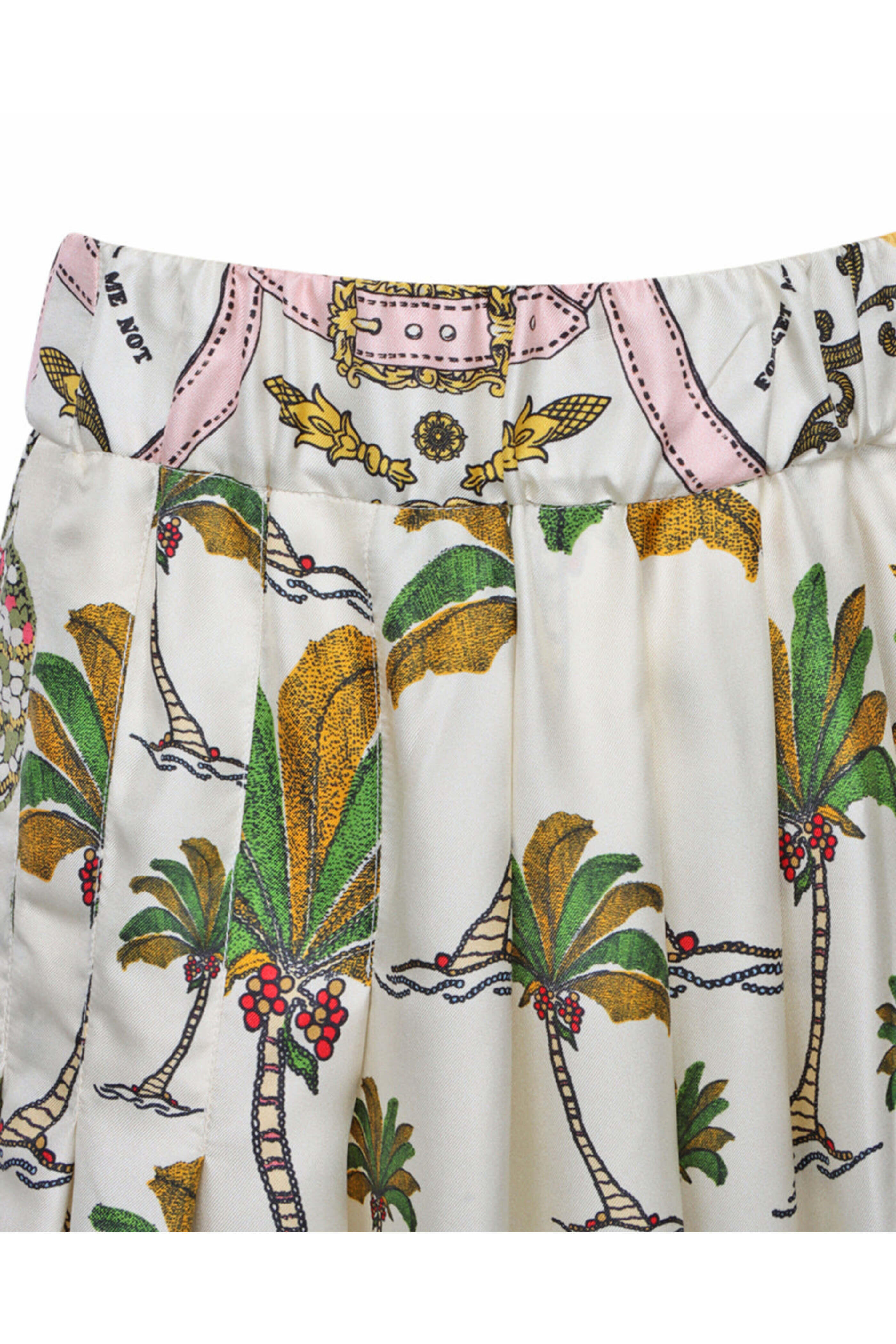 La Prestic Ouiston - Palmier Ecru Venise Skirt