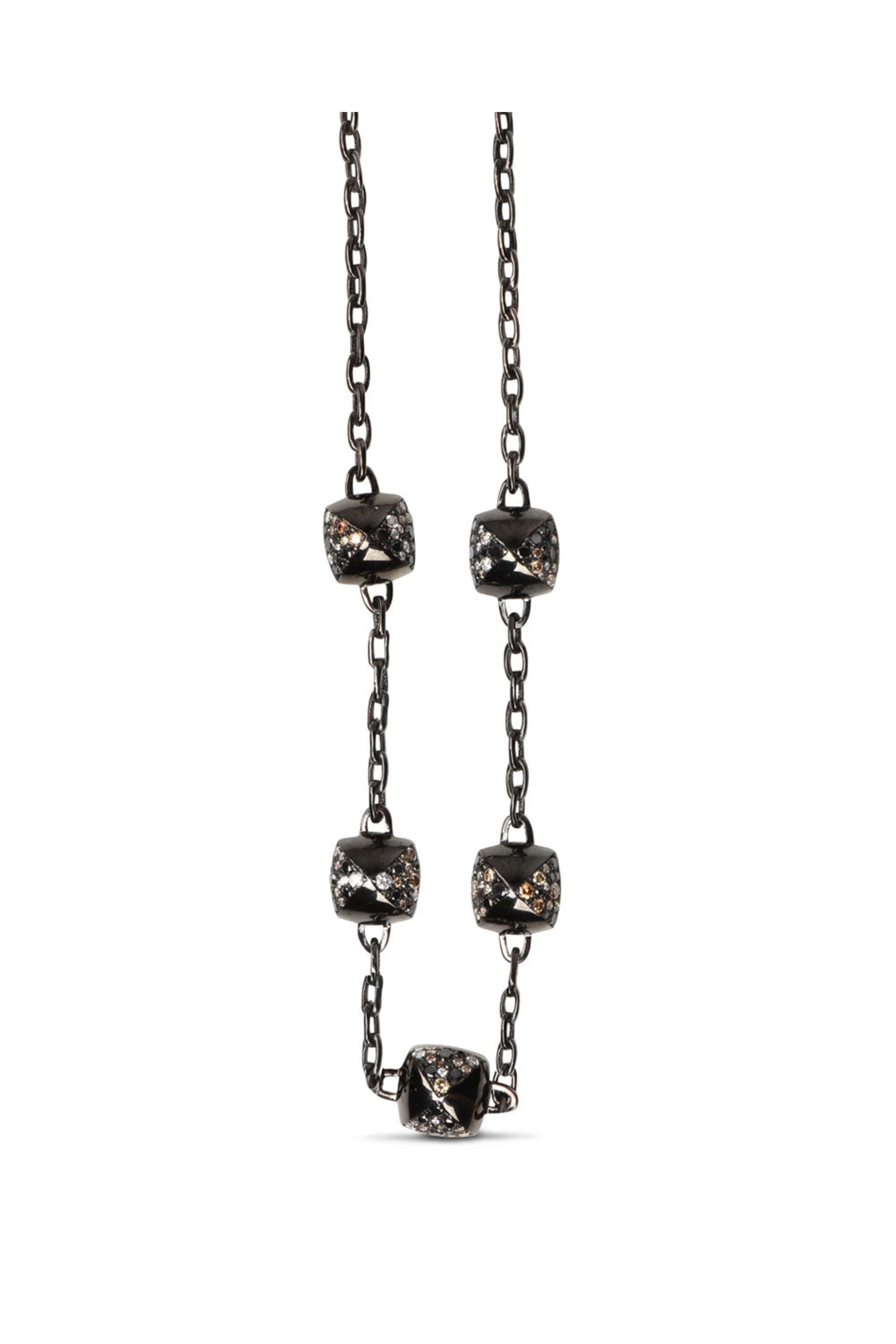 Jared Lehr - Multi Diamond Station Necklace