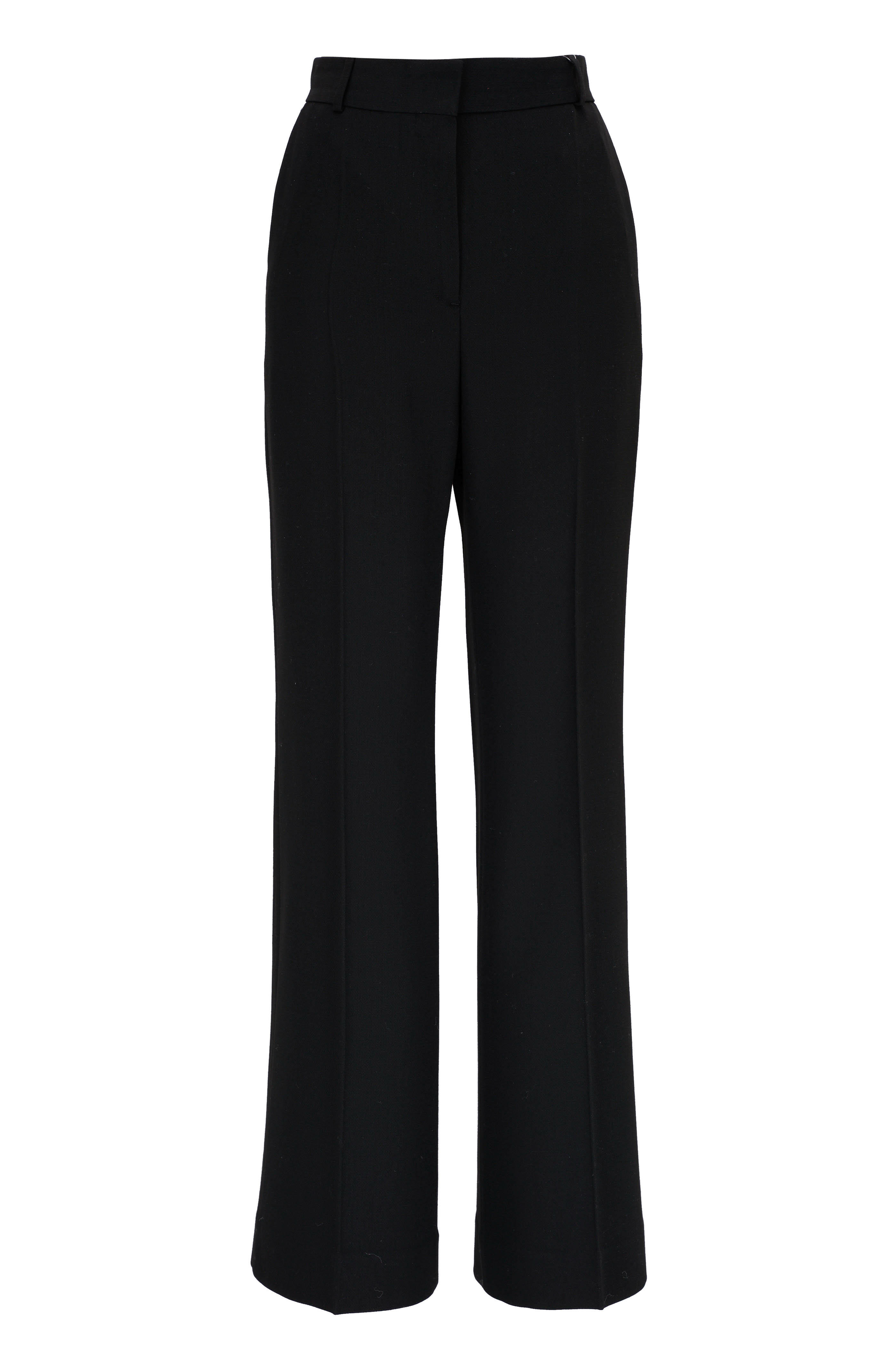 Totême - Black Flare Evening Pant | Mitchell Stores