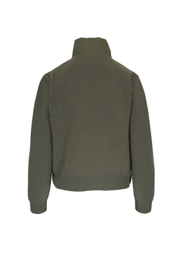 Moncler Diamond Quilted Down Knit Jacket - view 2