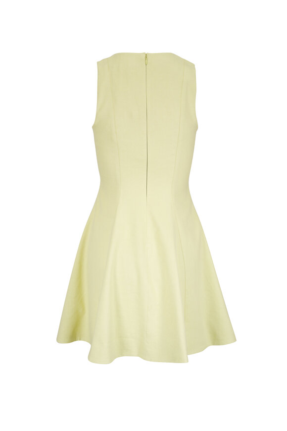 Veronica Beard Steiner Pistachio Twill Mini Dress - view 3